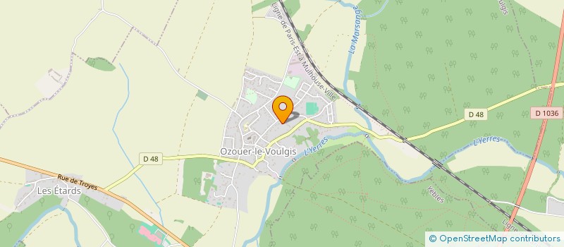 localisation de l'entreprise DES HORIZONS  OZOUER-LE-VOULGIS