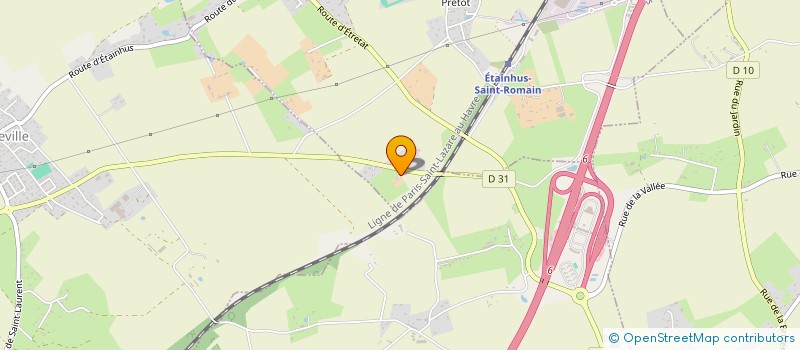 localisation de l'entreprise DES HORTENSIAS  SAINNEVILLE