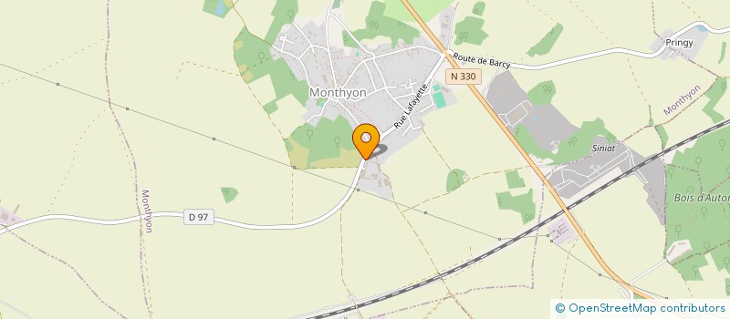 localisation de l'entreprise DES HOSPITALIERS à MONTHYON