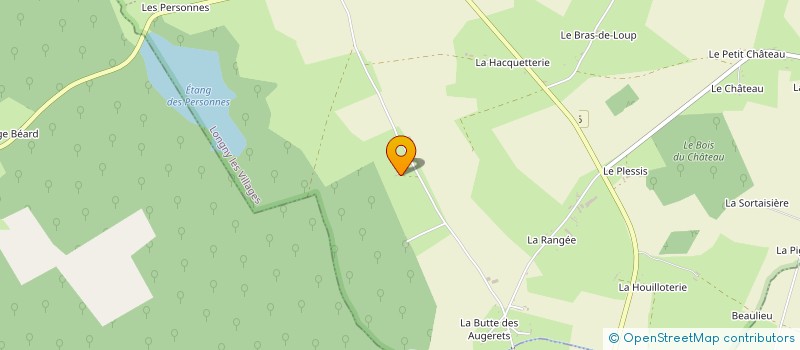 localisation de l'entreprise DES HOUSSAYES  LONGNY LES VILLAGES