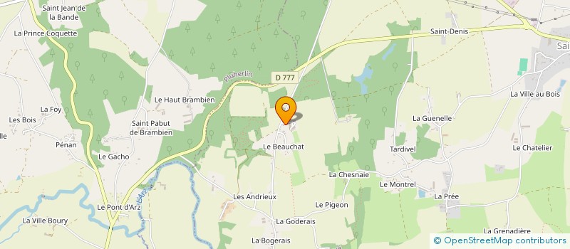 localisation de l'entreprise DES HUIT CHENES à SAINT-GRAVE