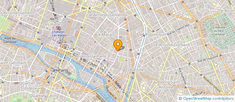 localisation de l'entreprise DES IDEES ET DES SITES - D.I.D.S à PARIS