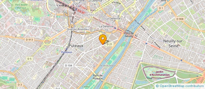 localisation de l'entreprise DES IGRECS  PUTEAUX