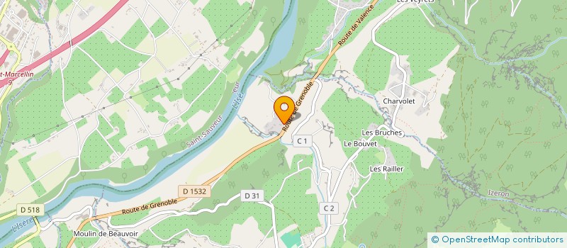 localisation de l'entreprise DES ILES  SAINT-PIERRE-DE-CHERENNES