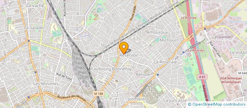 localisation de l'entreprise DES IMAGES AUX MOTS à TOULOUSE