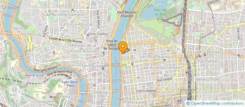 localisation de l'entreprise DES IMPRESSIONS  DES HOMMES à LYON