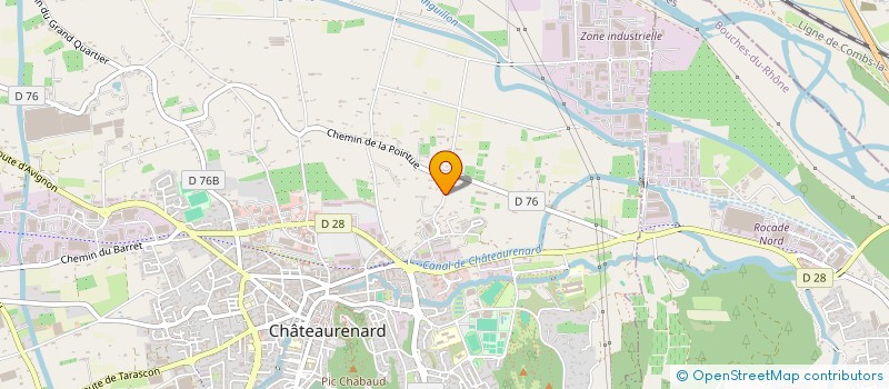 localisation de l'entreprise DES ISCLES à CHATEAURENARD