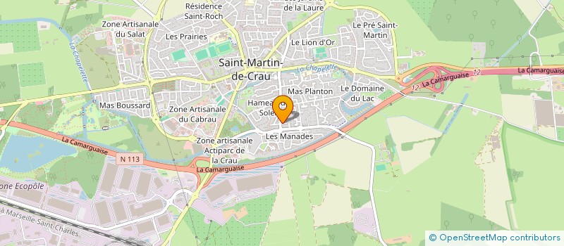 localisation de l'entreprise DES JARDINS DE NOEFVILLE à SAINT-MARTIN-DE-CRAU