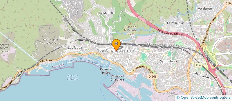 localisation de l'entreprise DES JARDINS SE CREENT à MARSEILLE
