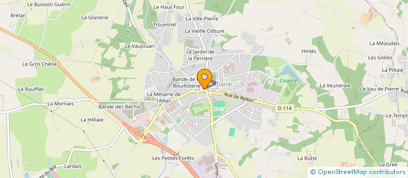 localisation de l'entreprise DES JEUX A RIEUX  RIEUX