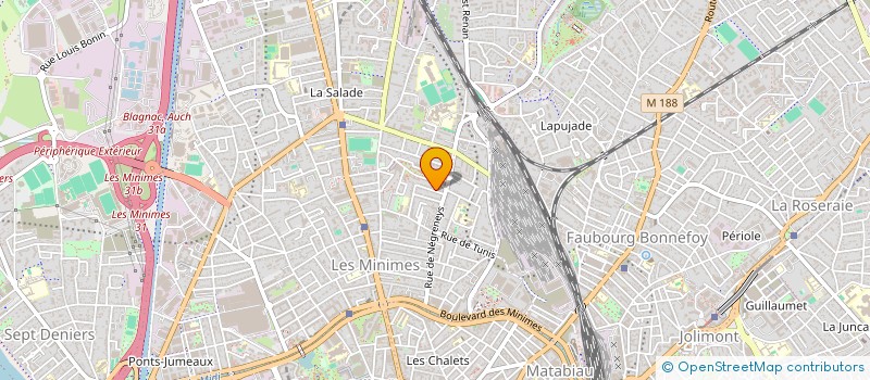 localisation de l'entreprise DES JEUX ET DES LUTTES à TOULOUSE