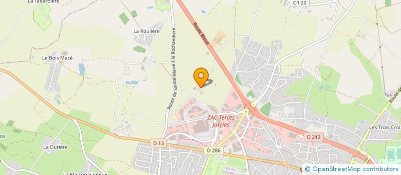 localisation de l'entreprise DES JONCS à PORNIC