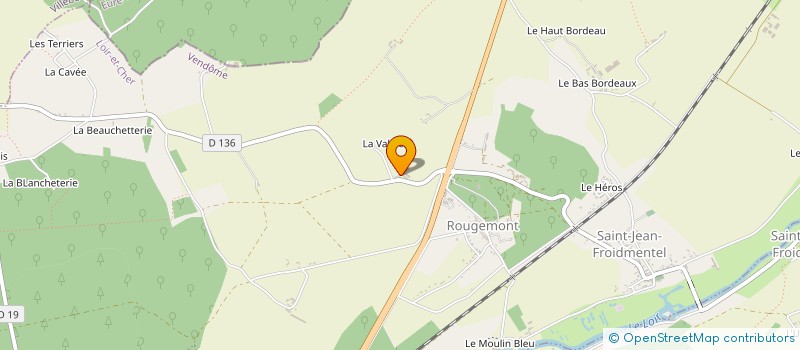 localisation de l'entreprise DES JOURNETS  SAINT-JEAN-FROIDMENTEL