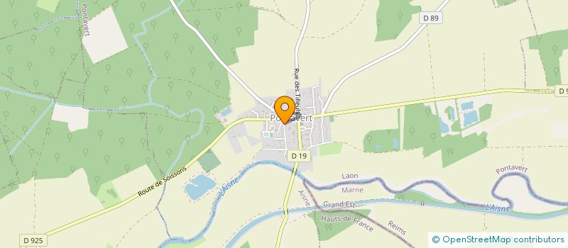 localisation de l'entreprise DES JUMELLES DEMELIN à PONTAVERT