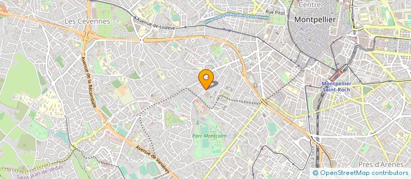 localisation de l'entreprise DES-L  MONTPELLIER
