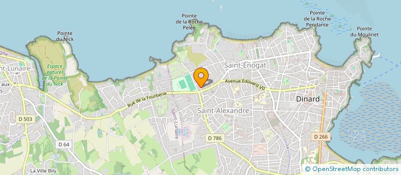 localisation de l'entreprise DES LANDES  HAUTE-GOULAINE