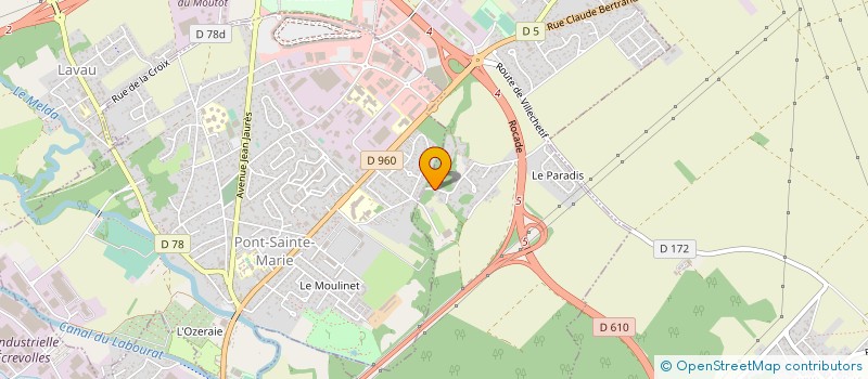 localisation de l'entreprise DES LARDINS à CRENEY-PRES-TROYES