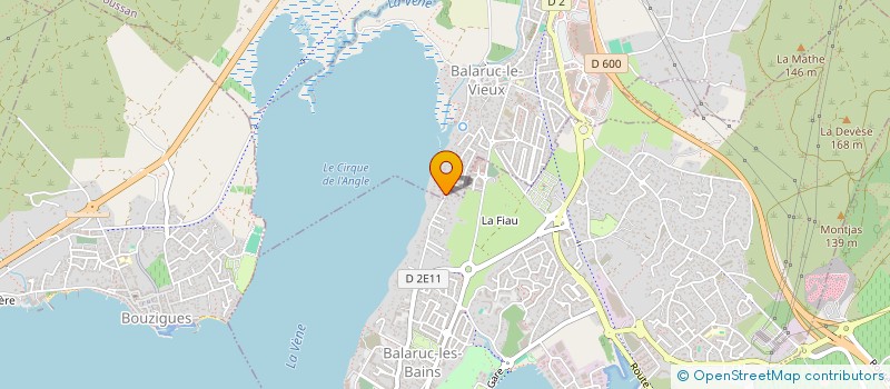 localisation de l'entreprise DES LAURIERS  BALARUC-LE-VIEUX