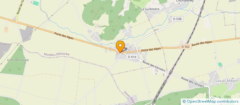localisation de l'entreprise DES LAURIERS à MOIDIEU-DETOURBE