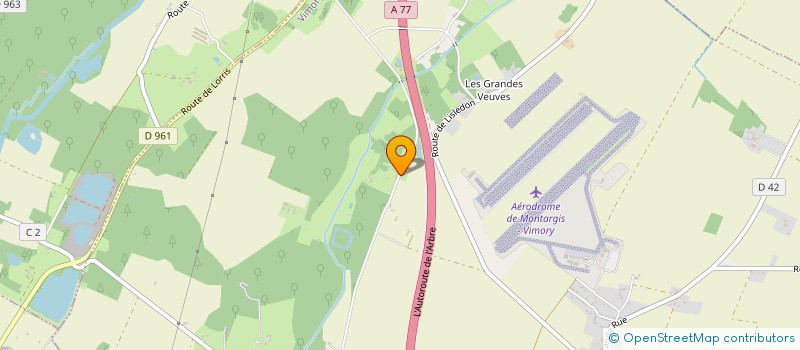 localisation de l'entreprise DES LAUTHS à SAINT-JEAN-DE-BRAYE