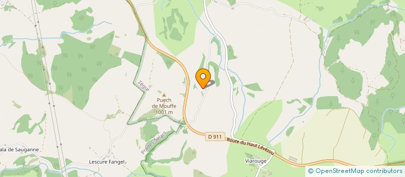 localisation de l'entreprise DES LAVANDES  PONT-DE-SALARS