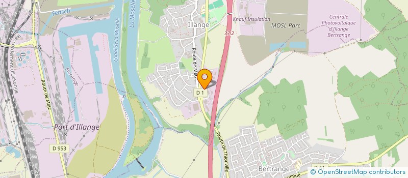 localisation de l'entreprise DES LAVANDIERES  ILLANGE