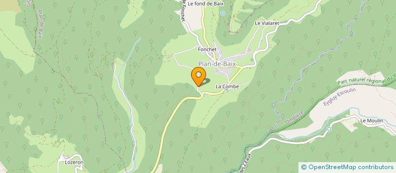 localisation de l'entreprise DES LEBRES  MONTCLAR SUR GERVANNE