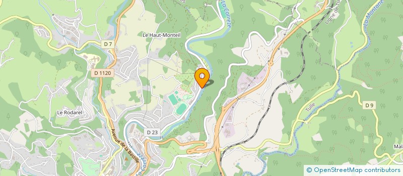 localisation de l'entreprise DES LENDEMAINS QUI CHANTENT  TULLE