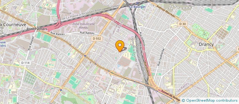 localisation de l'entreprise DES LIGNES, DES COULEURS à DRANCY
