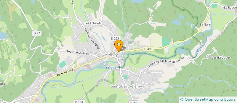 localisation de l'entreprise DES LILAS  SAINT-GERMAIN