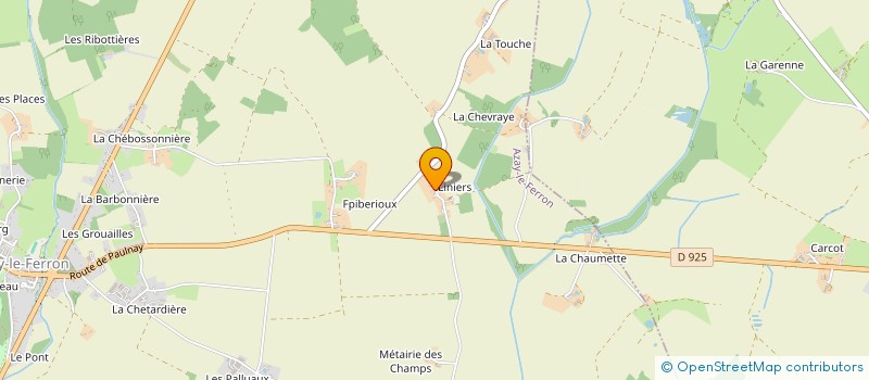 localisation de l'entreprise DES LINIERES à PAULNAY