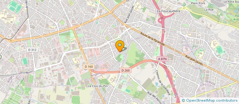 localisation de l'entreprise DES LIONS DANS TON SALON à ANGERS