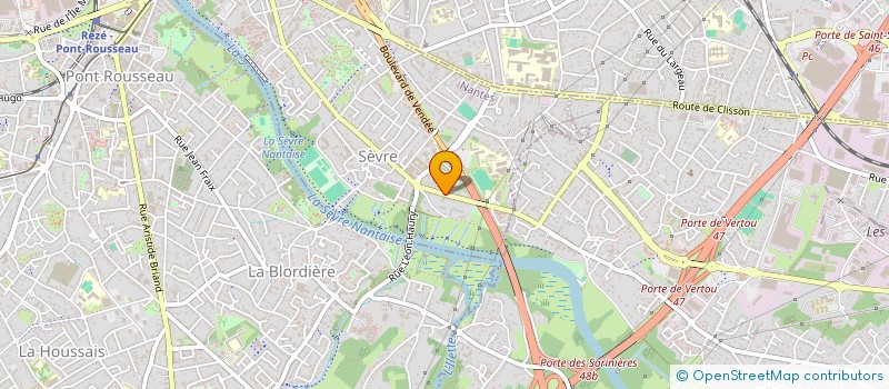 localisation de l'entreprise DES LITS D'ARTS  NANTES