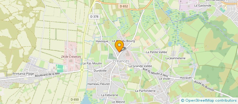 localisation de l'entreprise DES LIVRES CONTRE LE CANCER à CREANCES