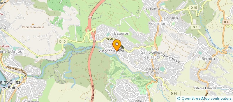 localisation de l'entreprise DES LIVRES ET DES ILES à SAINT-PAUL