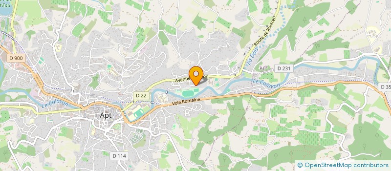 localisation de l'entreprise DES LIVRES ET DES MOTS à APT