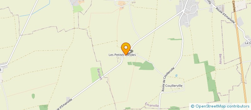 localisation de l'entreprise DES LONDES à EMANVILLE