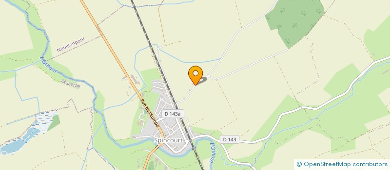 localisation de l'entreprise DES LONGUES RAIES  SPINCOURT