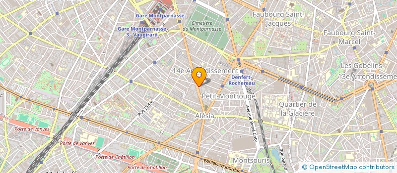 localisation de l'entreprise DES LORS  PARIS