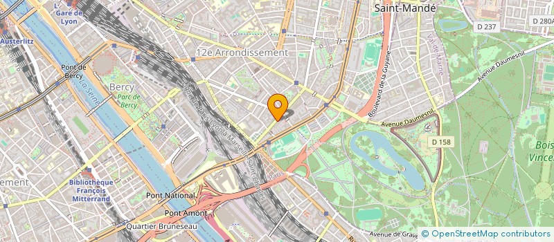 localisation de l'entreprise DES LOULOUS  PARIS