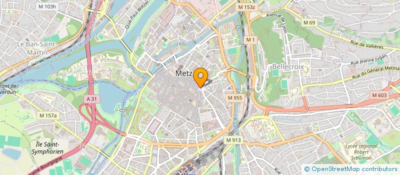 localisation de l'entreprise DES LUBIES ET DES FILLES  METZ