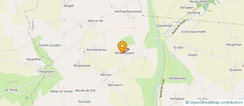 localisation de l'entreprise DES LUTINS à GOURIN