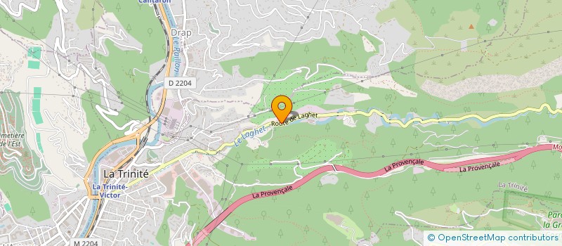 localisation de l'entreprise DES LYS GOURMET à LA TRINITE