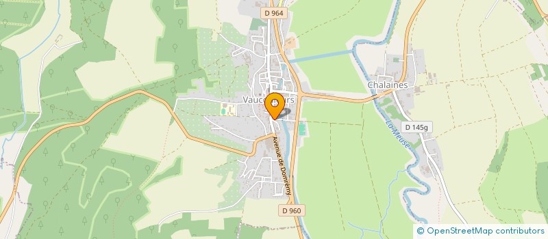 localisation de l'entreprise DES LYS RESTAURANT ET HOTELLERIE à VAUCOULEURS