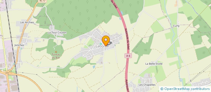 localisation de l'entreprise DES MACHERINS à AUXERRE