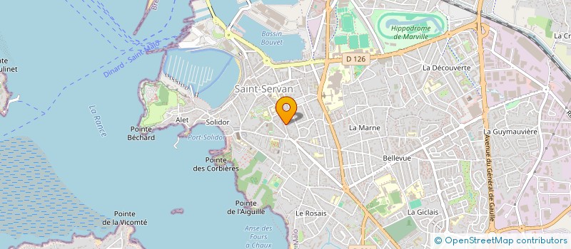 localisation de l'entreprise DES MAINS EN OR à SAINT-MALO