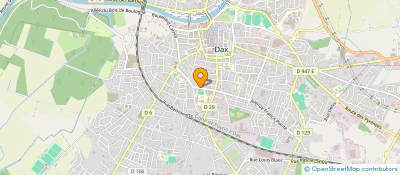 localisation de l'entreprise DES MAINS ET DES SIGNES à DAX