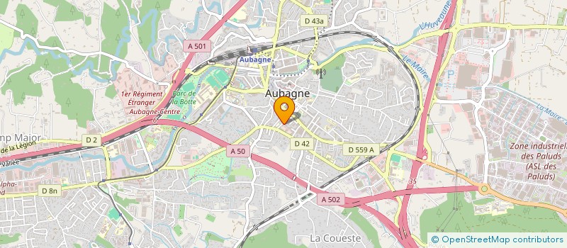 localisation de l'entreprise DES MAINS POUR DES SOURIRES  AUBAGNE