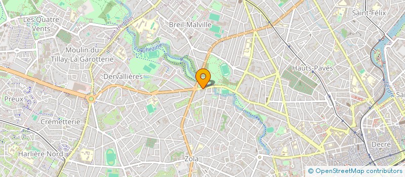 localisation de l'entreprise DES MAINS SUR DES MAUX à NANTES