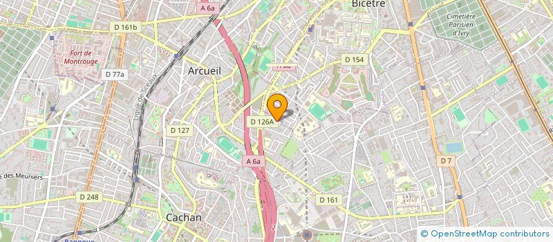 localisation de l'entreprise DES MAINSTENANT  ARCUEIL